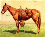 Frederic Remington - Bilder Gemälde - Cow Pony