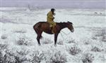 Frederic Remington  - Bilder Gemälde - The Herd Boy