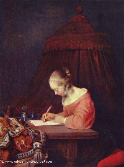 Woman Writing a Letter
