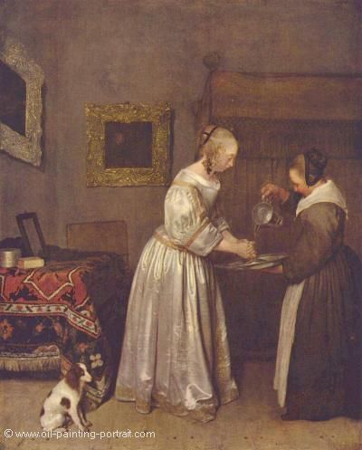 Woman Washing Hands