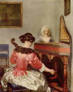 Gerhard ter Borch - paintings - The Concert