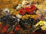 Lovis Corinth - Bilder Gemälde - Autumn Flowers