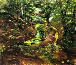 Lovis Corinth  - Bilder Gemälde - In the Woods near Bernried