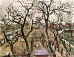 Lovis Corinth  - Bilder Gemälde - Orchard in Winter