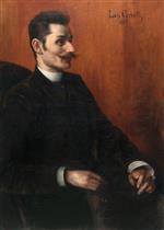 Lovis Corinth  - Bilder Gemälde - Portrait of Franz Lilienthal