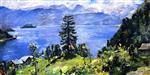 Lovis Corinth  - Bilder Gemälde - Walchensee Panorama