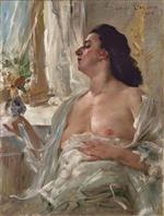Lovis Corinth  - Bilder Gemälde - Woman at the Window