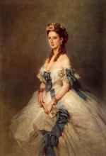Franz Xavier Winterhalter - Peintures - Alexa, princesse de Galles