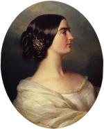 Franz Xavier Winterhalter - paintings - Charlotte Stuart, Viscountess Canning