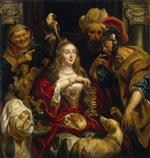 Jacob Jordaens - Bilder Gemälde - Cleopatra's Feast
