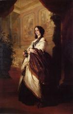Franz Xavier Winterhalter - Peintures - Harriet Howard duchesse de Sutherland