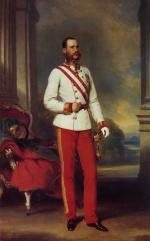 Franz Xavier Winterhalter - paintings - Franz Joseph I, Emperor of Austria