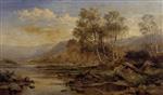 Benjamin Williams Leader  - Bilder Gemälde - The Valley of the Llugwy