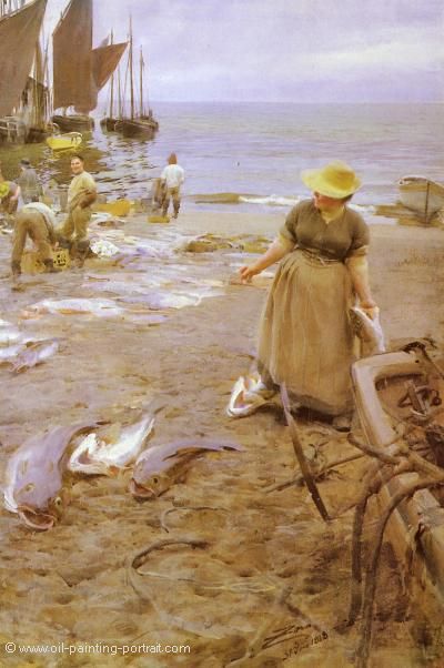 Fiskmarknad I St. Ives