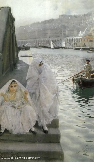 In the harbour of Algiers