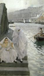 Anders Zorn - paintings - In the harbour of Algiers