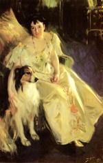 Anders Zorn  - paintings - Mrs. Bacon