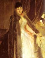Anders Zorn  - Peintures - Portrait de Mme Symons