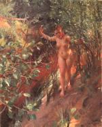 Anders Zorn  - Peintures - Sable rouge