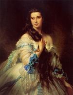 Franz Xavier Winterhalter - paintings - Madame Barbe de Rimsky Korsakov