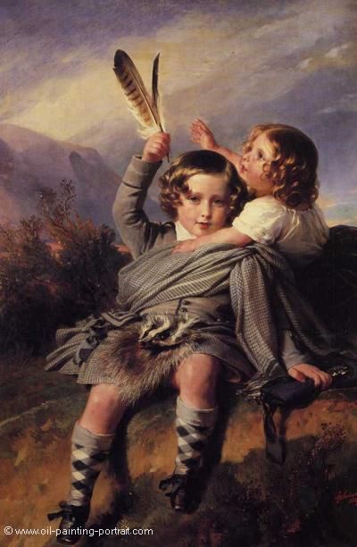 Prince Alfred and Princess Helena