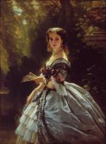 Franz Xavier Winterhalter - paintings - Princess Elizabeth Esperovna Belosselsky Belosenky, Princess Trobetskoi