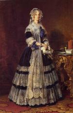 Franz Xavier Winterhalter  - paintings - Queen Marie Amelie