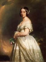Franz Xavier Winterhalter  - Bilder Gemälde - Königin Victoria