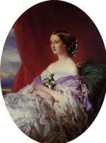 Franz Xavier Winterhalter  - Bilder Gemälde - The Empress Eugenie
