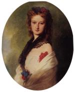Franz Xavier Winterhalter  - Bilder Gemälde - Zofia Potocka Countess Zamoyska