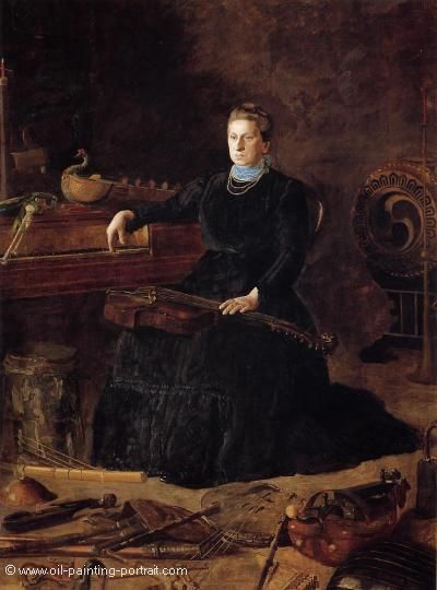 Portait of Sarah Sagehorn Frishmuth