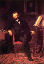 Thomas Eakins - paintings - Portait of Dr  John H  Brighton