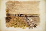 Thomas Eakins - Peintures - Dessinant la Seine