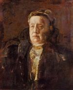 Thomas Eakins - paintings - Mrs. Gilbert Perker