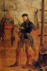 Thomas Eakins  - paintings - Portait of Frank Hamilton Cushing