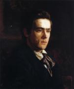 Thomas Eakins  - Bilder Gemälde - Portrait von Samuel Murray