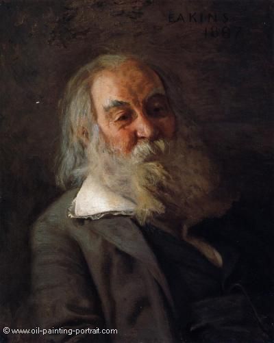 Portait of Walt Whitman