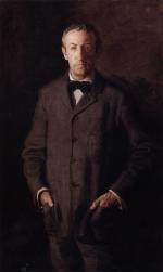 Thomas Eakins  - Bilder Gemälde - Portrait von William B. Kurtz