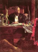 Thomas Eakins  - Bilder Gemälde - Professor Benjamin Howard Rand