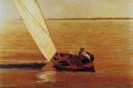 Thomas Eakins  - Peintures - Naviguer à la voile