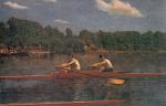 Thomas Eakins  - Peintures - Les frères Biglin à la course