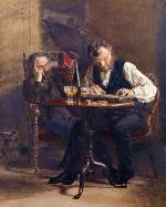 Thomas Eakins  - Bilder Gemälde - Der Zitterspieler