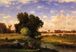 George Inness - paintings - Hackensack Meadows, Sunset