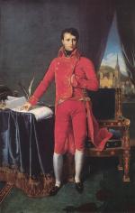 Jean Auguste Dominique Ingres - Peintures - Bonaparte Premier Consul