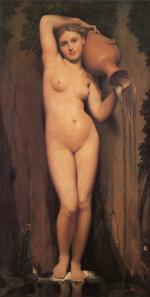 Jean Auguste Dominique Ingres - Bilder Gemälde - Die Quelle