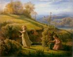 Anne François Louis Janmot - paintings - The Poem of the Soul (Spring)