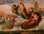 Anne François Louis Janmot - paintings - The Poem of the Soul (Memory of Heaven)