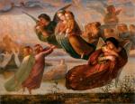 Anne Francois Louis Janmot - painting - The Poem of the Soul (Memory of Heaven)