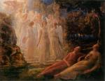 Anne François Louis Janmot - paintings - The Poem of the Soul (The Golden Ladder)