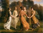 Anne François Louis Janmot - paintings - The Poem of the Soul (Rays of the Sun)